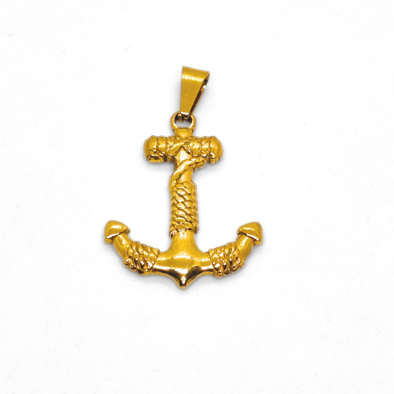 Gold Anchor Pendant P-005 | Steel Accessory - Overpowered Accessories | Egypt
