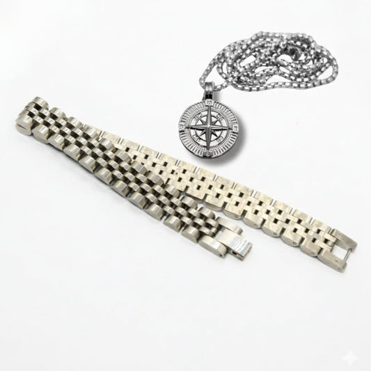 Navigator Authority Bundle B-17 PN-001 |Men's Bracelets & Pendants - Overpowered Accessories | Egypt