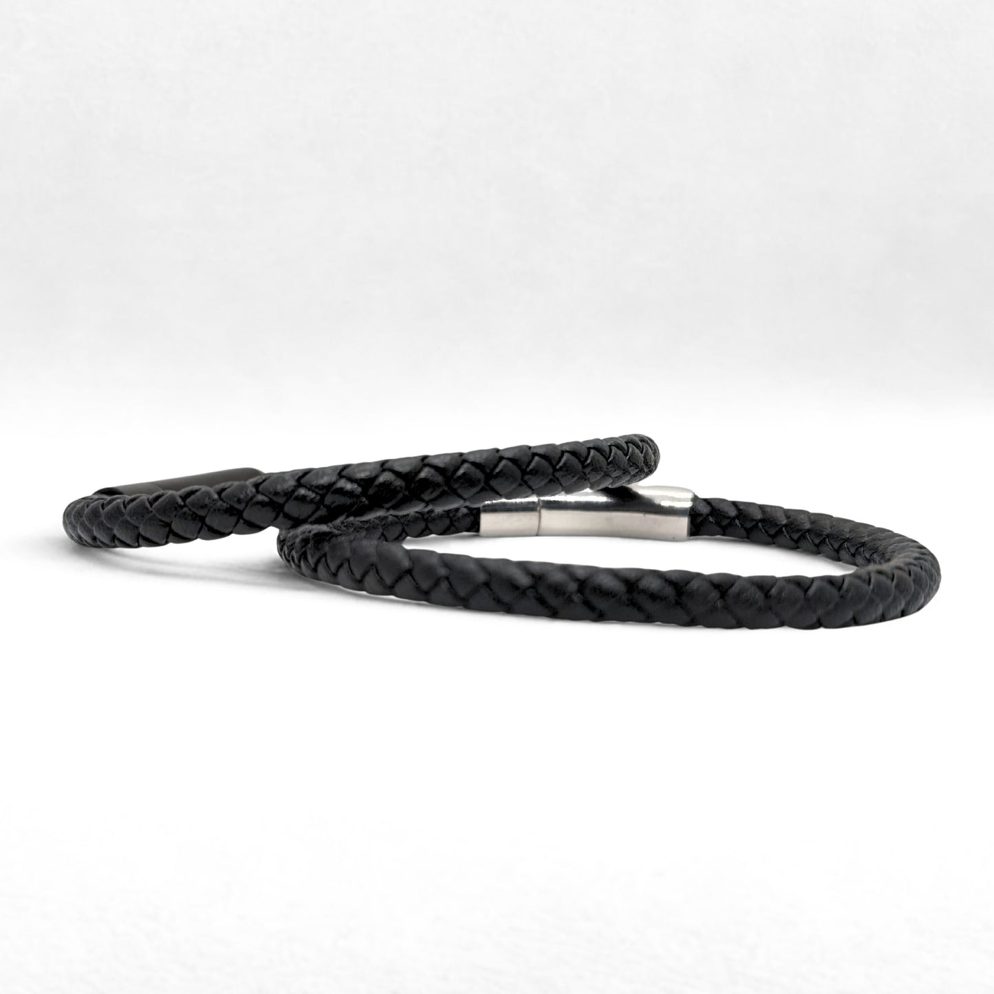 Metal Shift Leather Bundle B-106 B-105 | Black Leather Duo - Overpowered Accessories | Egypt