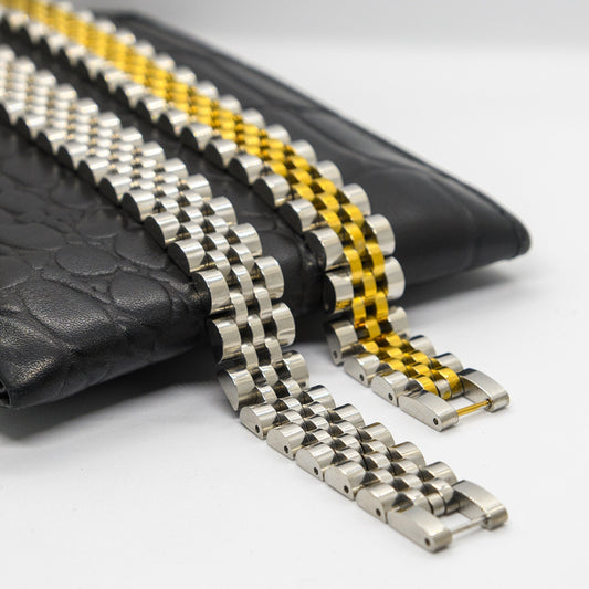 Rolex Bundle - Silver & Gold Two-Tone Stainless Steel Bracelets | Men's - Overpowered Accessories Egypt