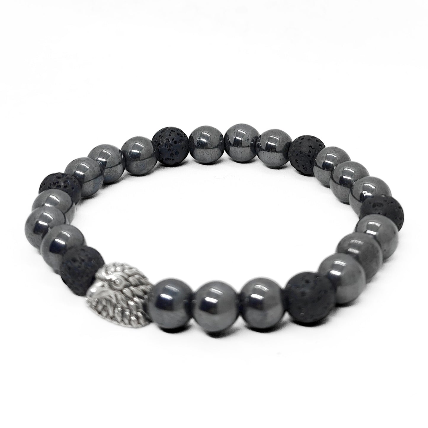 Hematite & Lava Spirit G-5 | Men's Bracelet - Overpowered Accessories | Egypt
