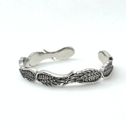 Silver Wing B-121 | Men's Stainless Steel Bracelet - Overpowered Accessories | Egypt