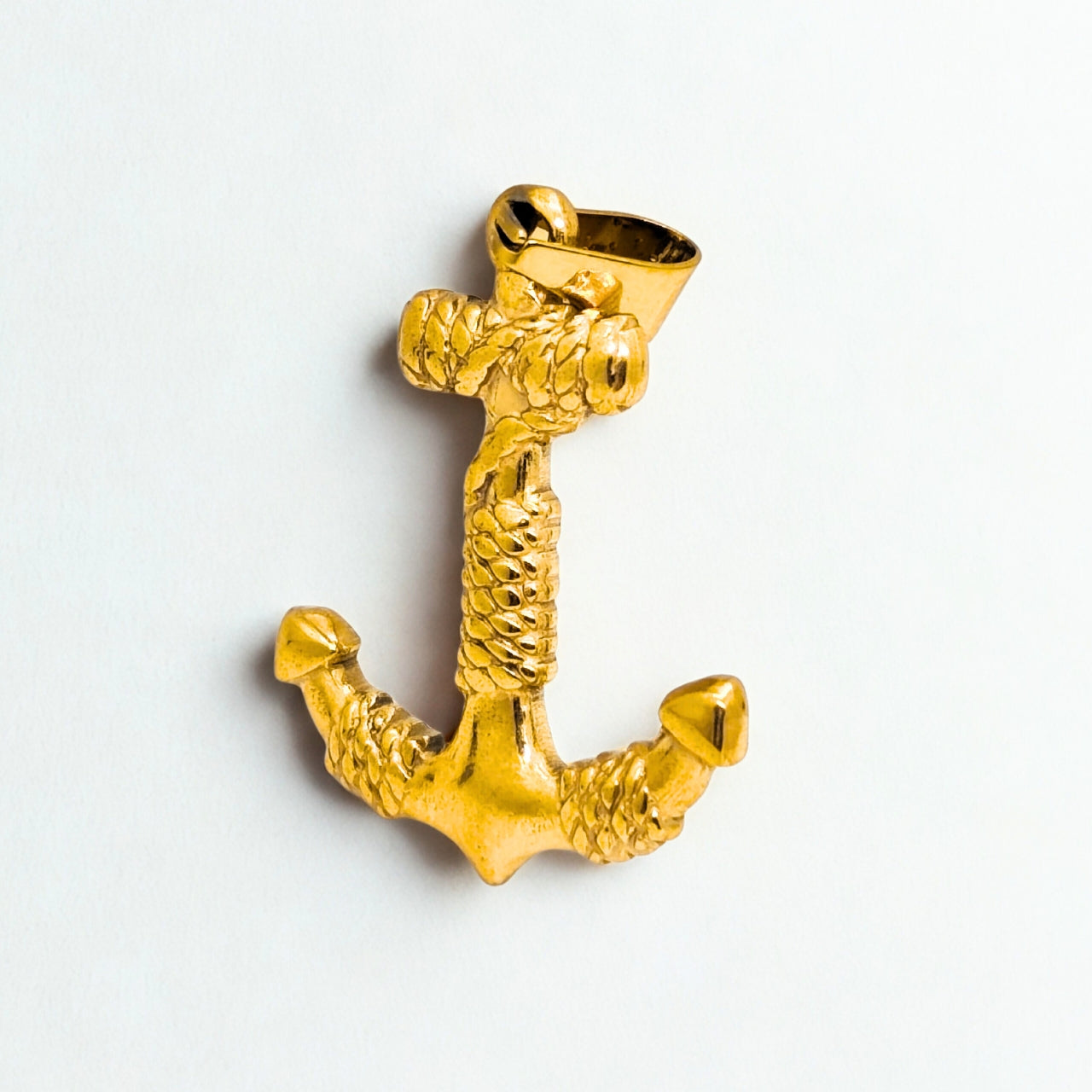 Gold Anchor Pendant P-005 | Steel Accessory - Overpowered Accessories | Egypt