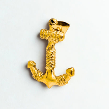 Gold Anchor Pendant P-005 | Steel Accessory - Overpowered Accessories | Egypt