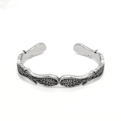 Silver Wing B-121 | Men's Stainless Steel Bracelet - Overpowered Accessories | Egypt