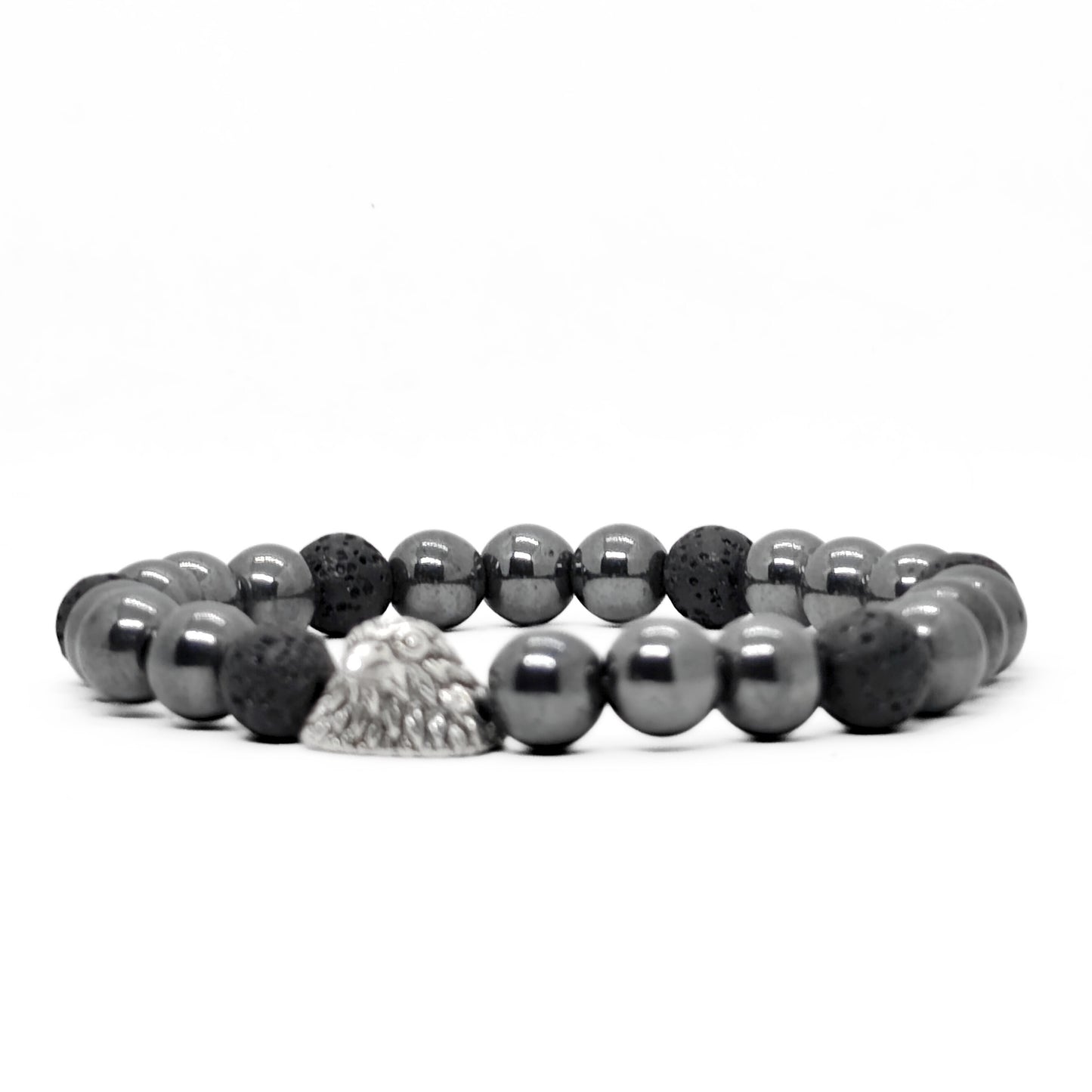 Hematite & Lava Spirit G-5 | Men's Bracelet - Overpowered Accessories | Egypt