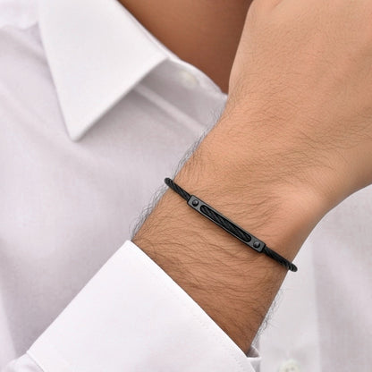 All-Black Steel B-120 | Men's Bracelet - Overpowered Accessories | Egypt