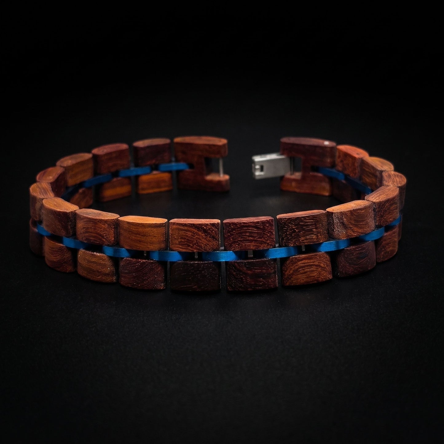 Luxury Natural Rosewood Bracelet - B-189 | Men's - Overpowered Accessories