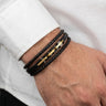 Premium Leather - B-139 Bracelet | Men's - Overpowered Accessories