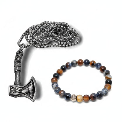 Primal Guardian Bundle G-2 PN-002 | Men's Bracelets & Pendants - Overpowered Accessories | Egypt