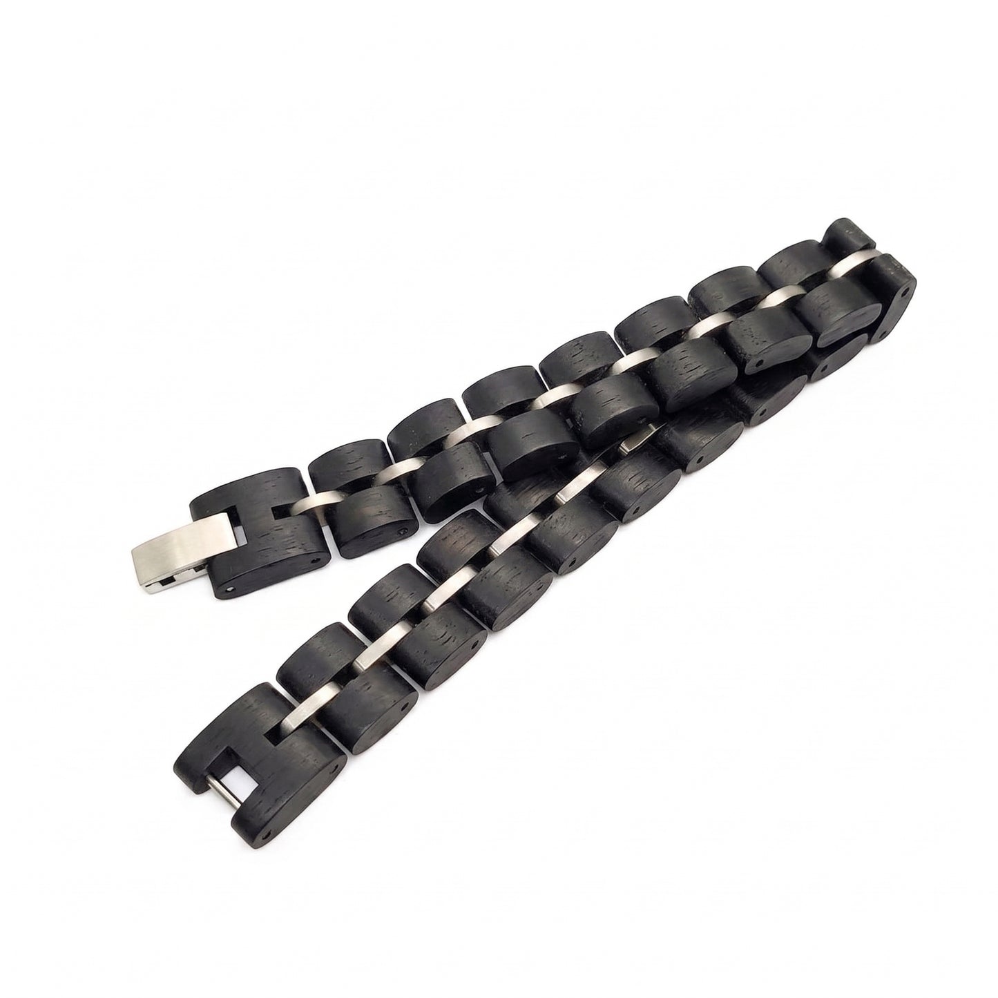 Luxury Natural Ebony Wood Bracelet - B-52 | Men's - Overpowered Accessories